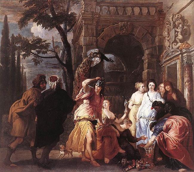 Erasmus Quellinus Achilles Among the Daughters of Lycomedes china oil painting image